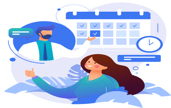 Calendar progress tracking